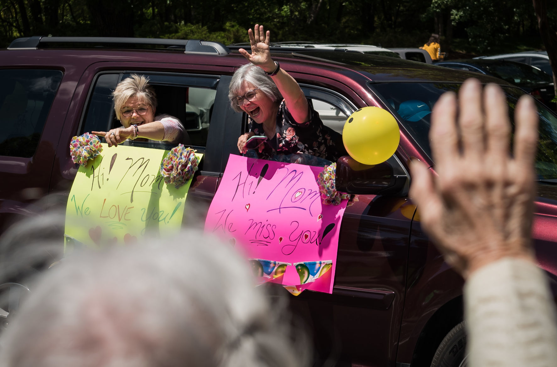 Forest Heights Senior Living Parade during COVID19